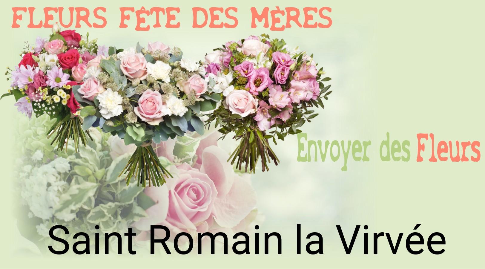 Bouquet de Fête des Mères livré à Saint-Romain-la-Virvée